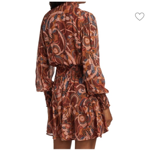 13. A.L.C. Silvie abstract-print mini dress - Picture 2 of 16